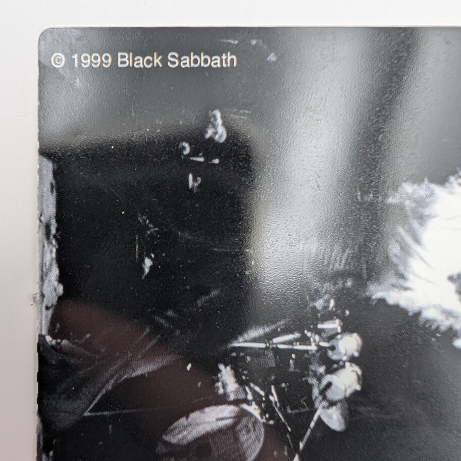 Ozzy Osbourne Black Sabbath Rock Music 1999 Sticker / Decal