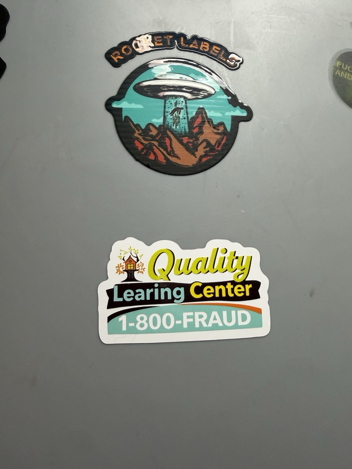 Quality Learing Center Weather Resistant Vinyl Sticker