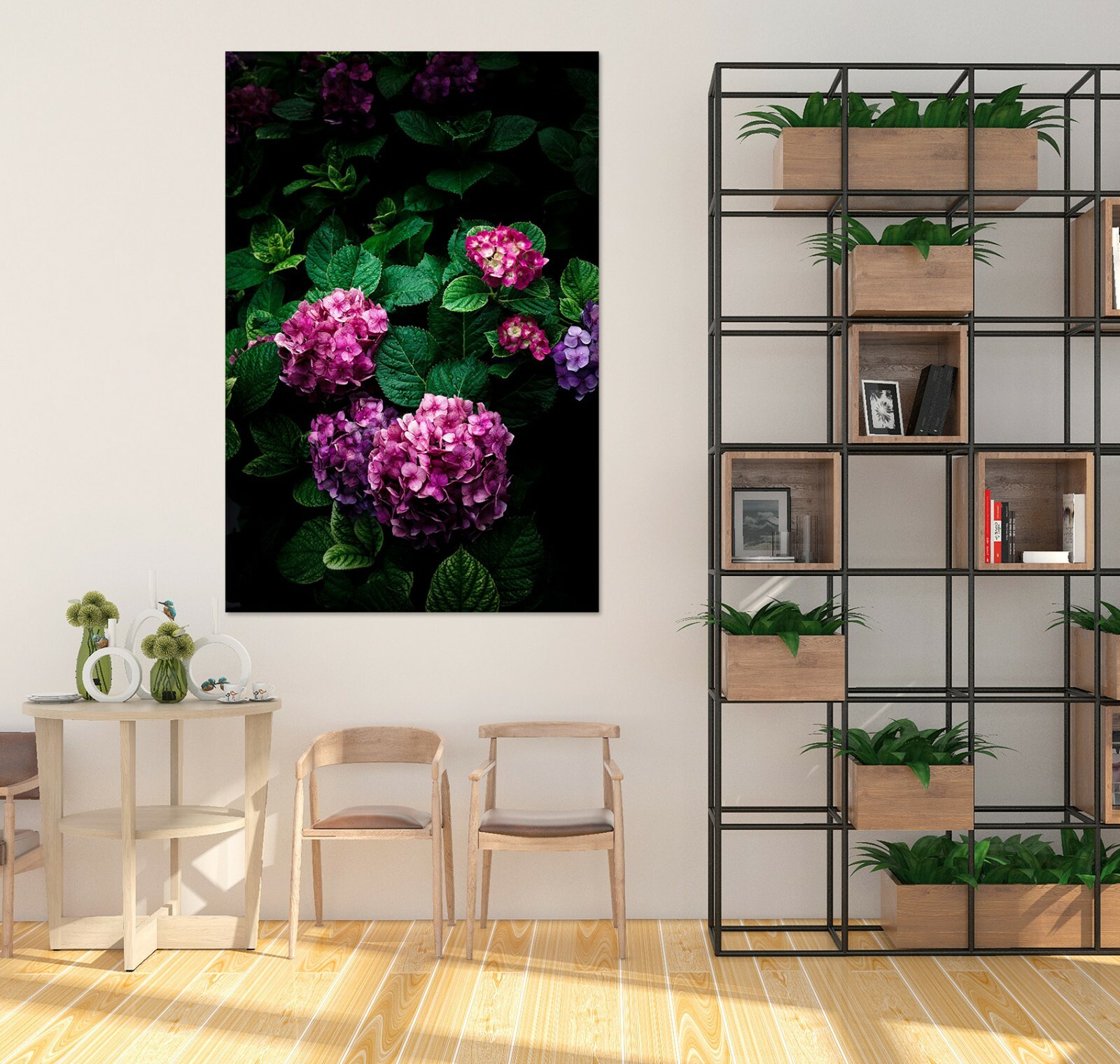 3D Pink Flower Leaf ZHU425 Wall Stickers Wall Murals Wallpaper Noirblanc777 Amy