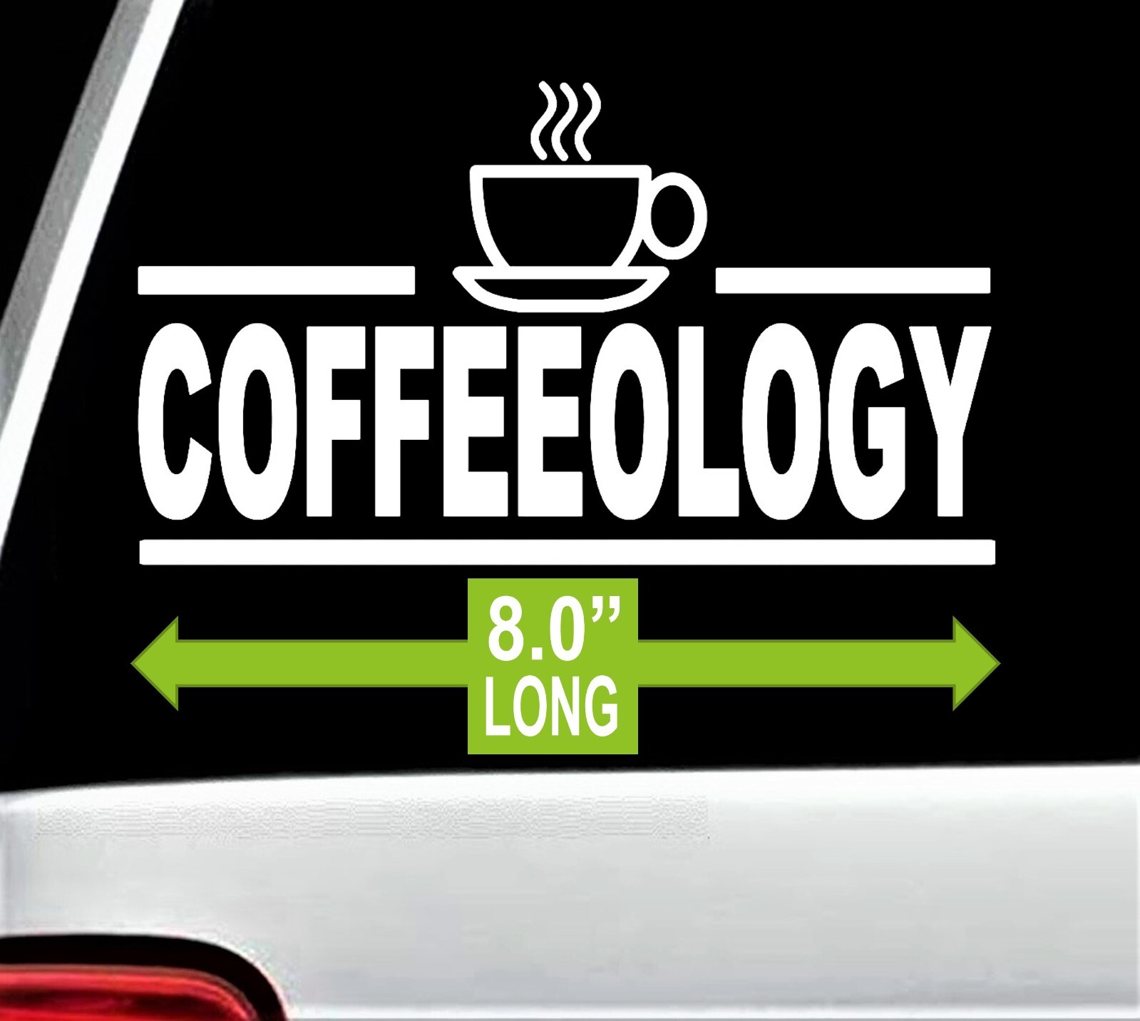 Coffeeology Coffee Cup Decal Kitchen Brew Station Cafe Bistro Starbucks M1027