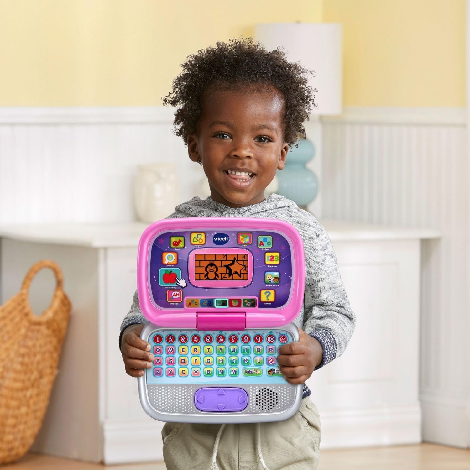 Play Smart Preschool Laptop Pink