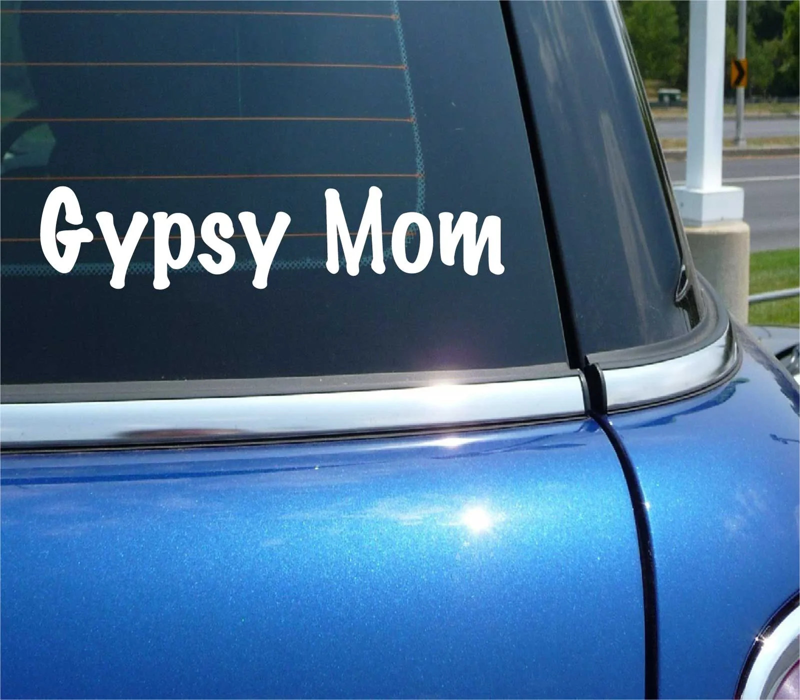 GYPSY MOM HORSE PET FUNNY DECAL STICKER ART CAR WALL