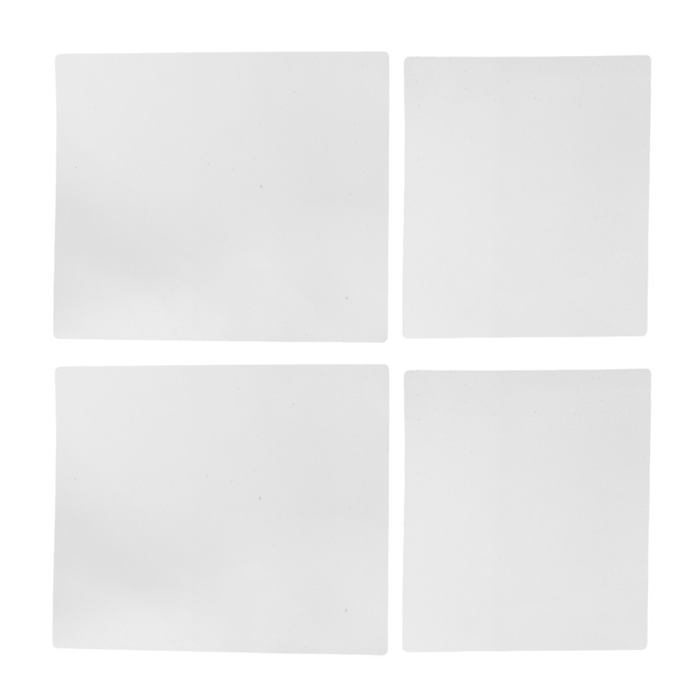 4 PCS Anti-fog Bathroom Mirror Film Proof Sheet Condensation Anti-fogging