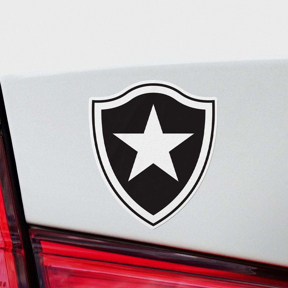 (4 Pack) Botafogo Brasil Vinyl Sticker Decal Calcomania Adesivo Regatas Rio