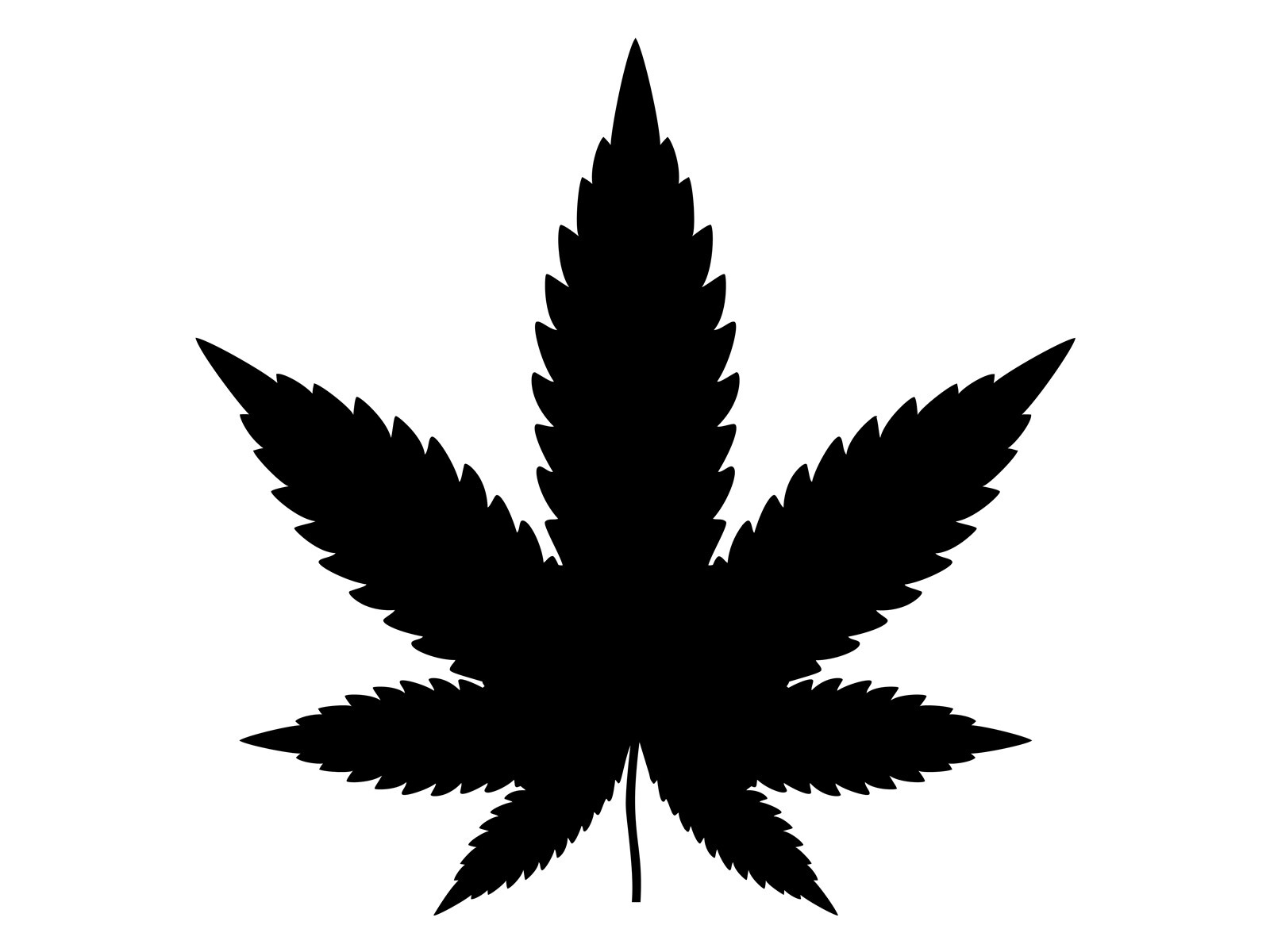Marijuana Weed Leaf Pot THC Cannabis Vinyl Decal Car Sticker