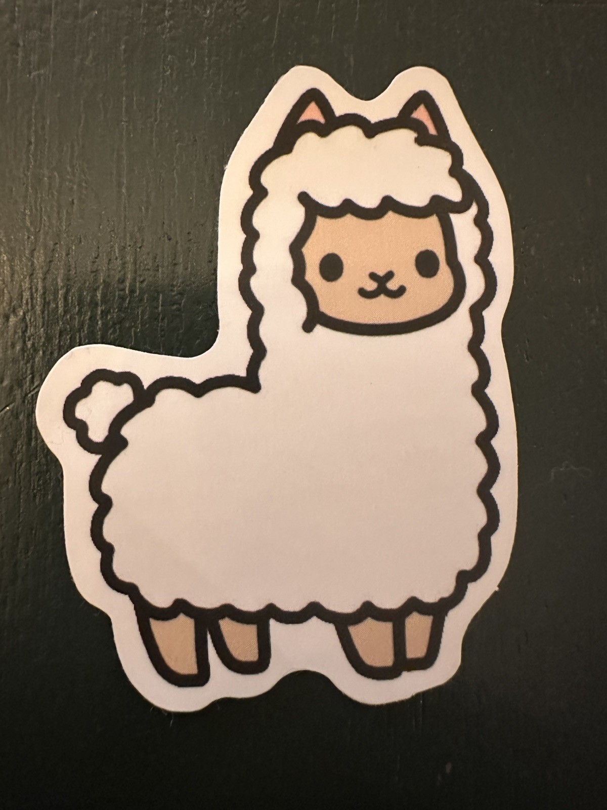 Llama sticker. New. Cute. Kid. Kiddo. Yarn. Water Bottle. Decorate. Adorable.
