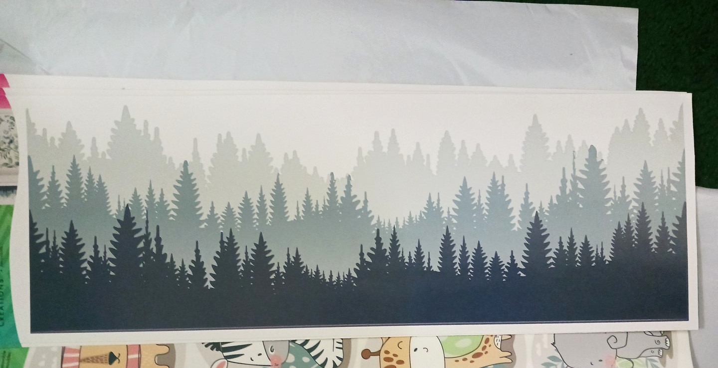 Wall Decal Stickers. 32 Large Sheets. Positive energy, believe in magic, Trees +