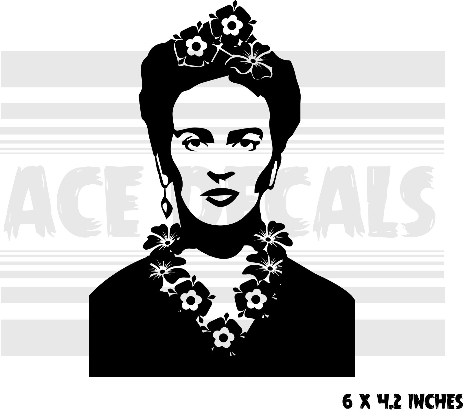 Frida Khalo – Artist – Laptop Car Vinyl decal sticker
