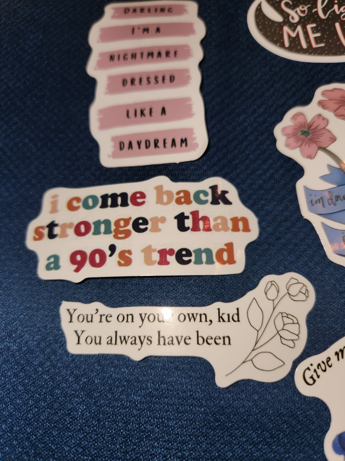 15 Taylor Swift Things Said Stickers, Swiftie, Laptop Stickers, Swiftie Decals