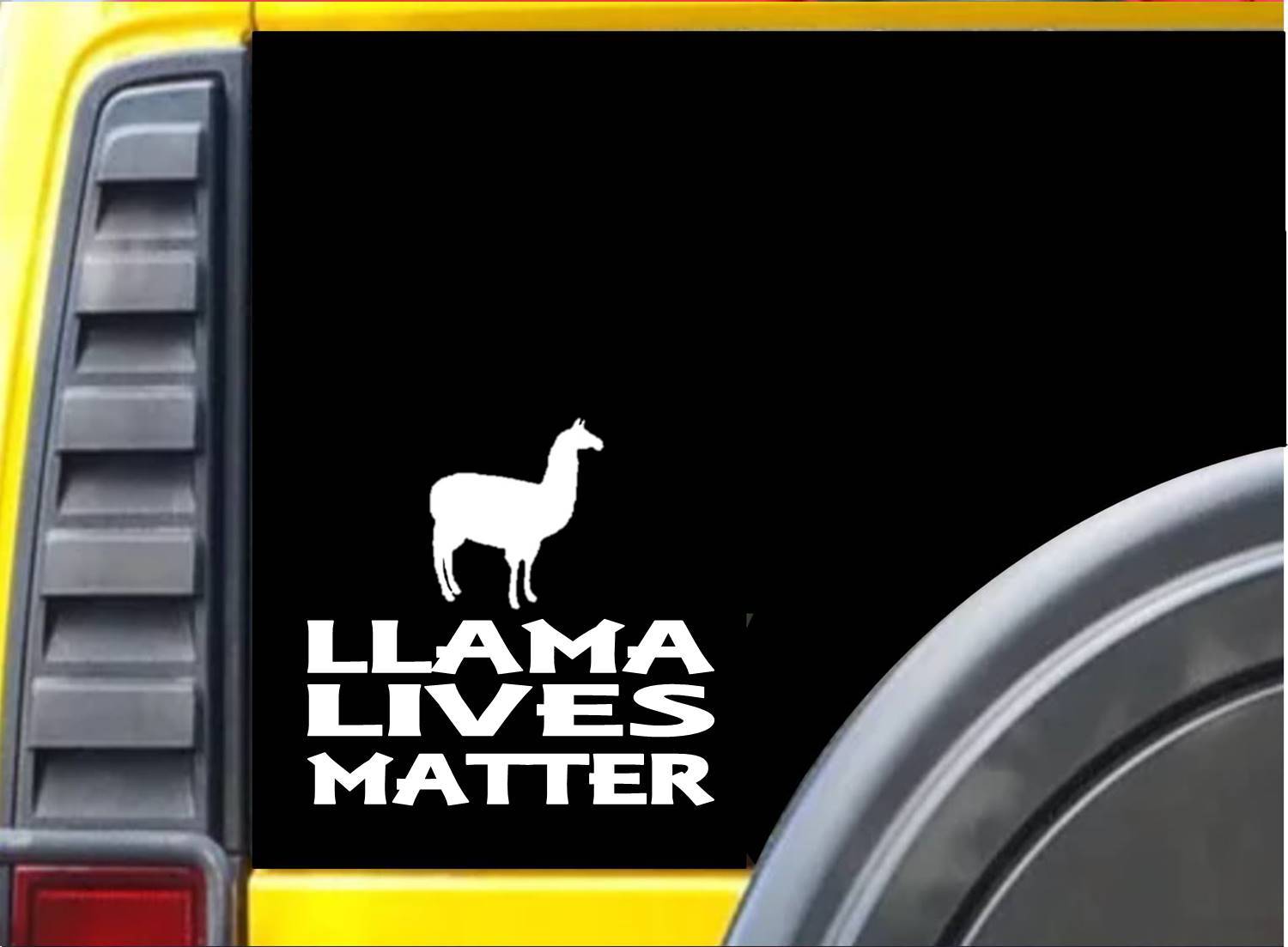 Llama Lives Matter Sticker k128 6 inch kria decal