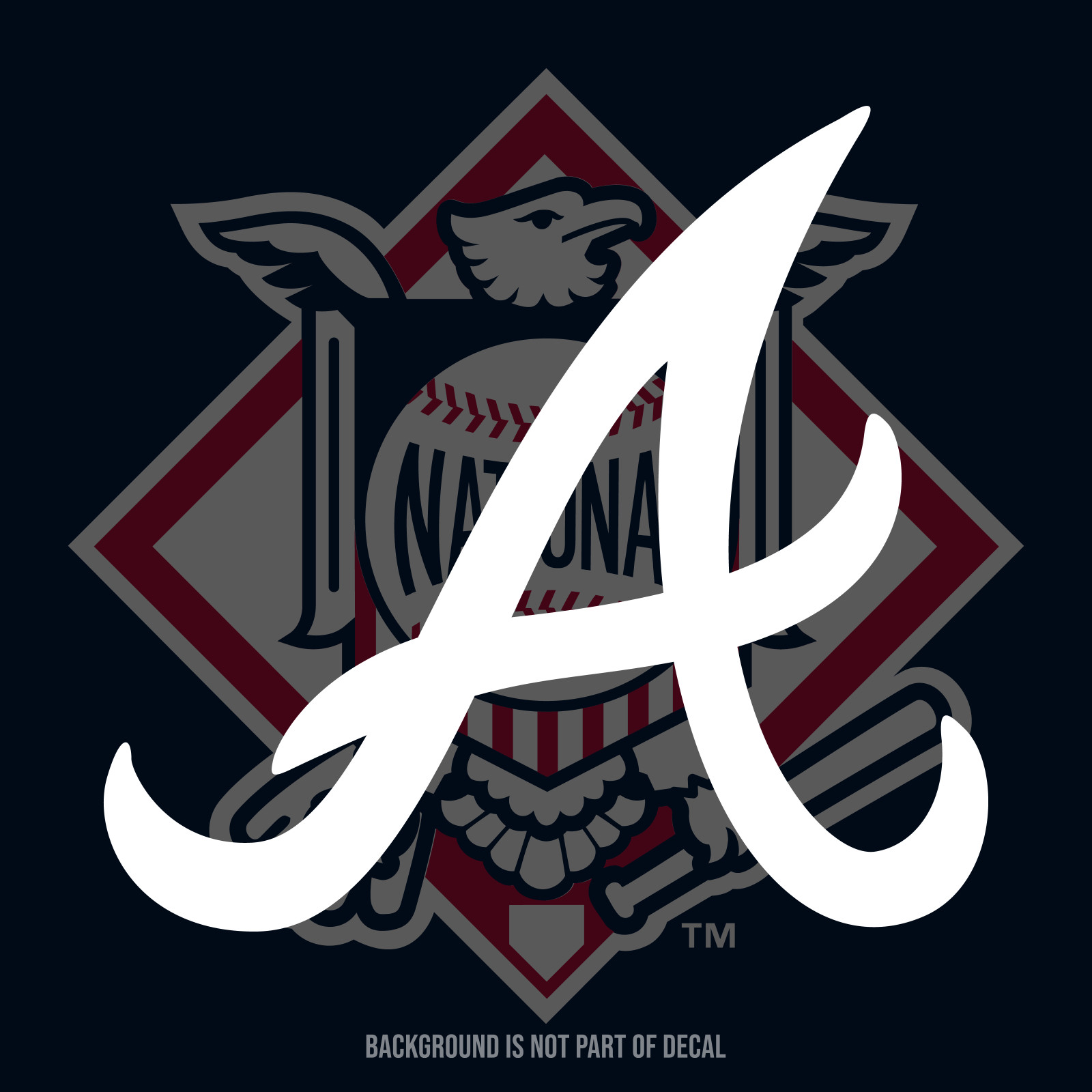 Atlanta Braves Vinyl Decal Sticker