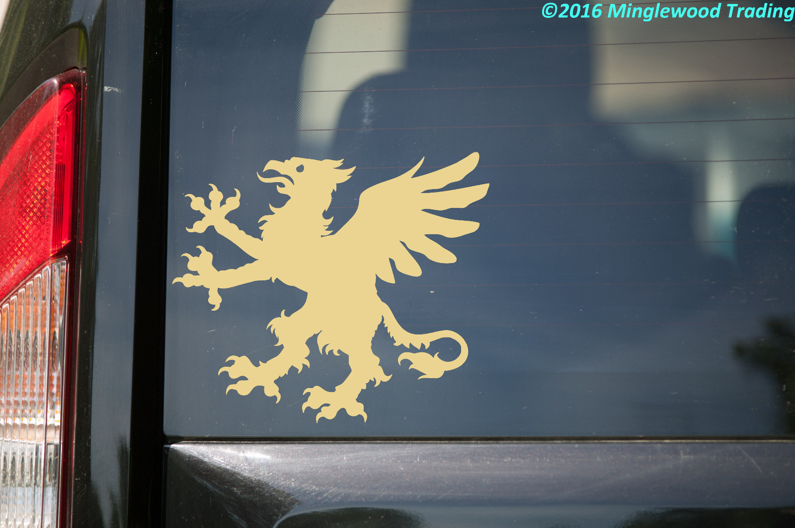HERALDIC GRIFFIN -V1- Vinyl Decal Sticker – Coat of Arms Heraldry Lion Eagle
