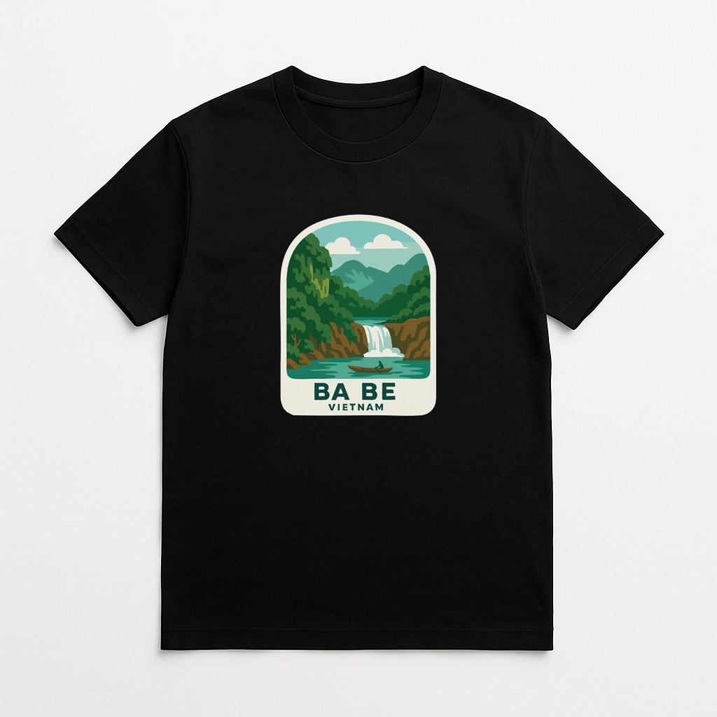 Ba Bể Vietnam Iron On Heat Transfer Vinyl HTV Die-Cut World National Parks