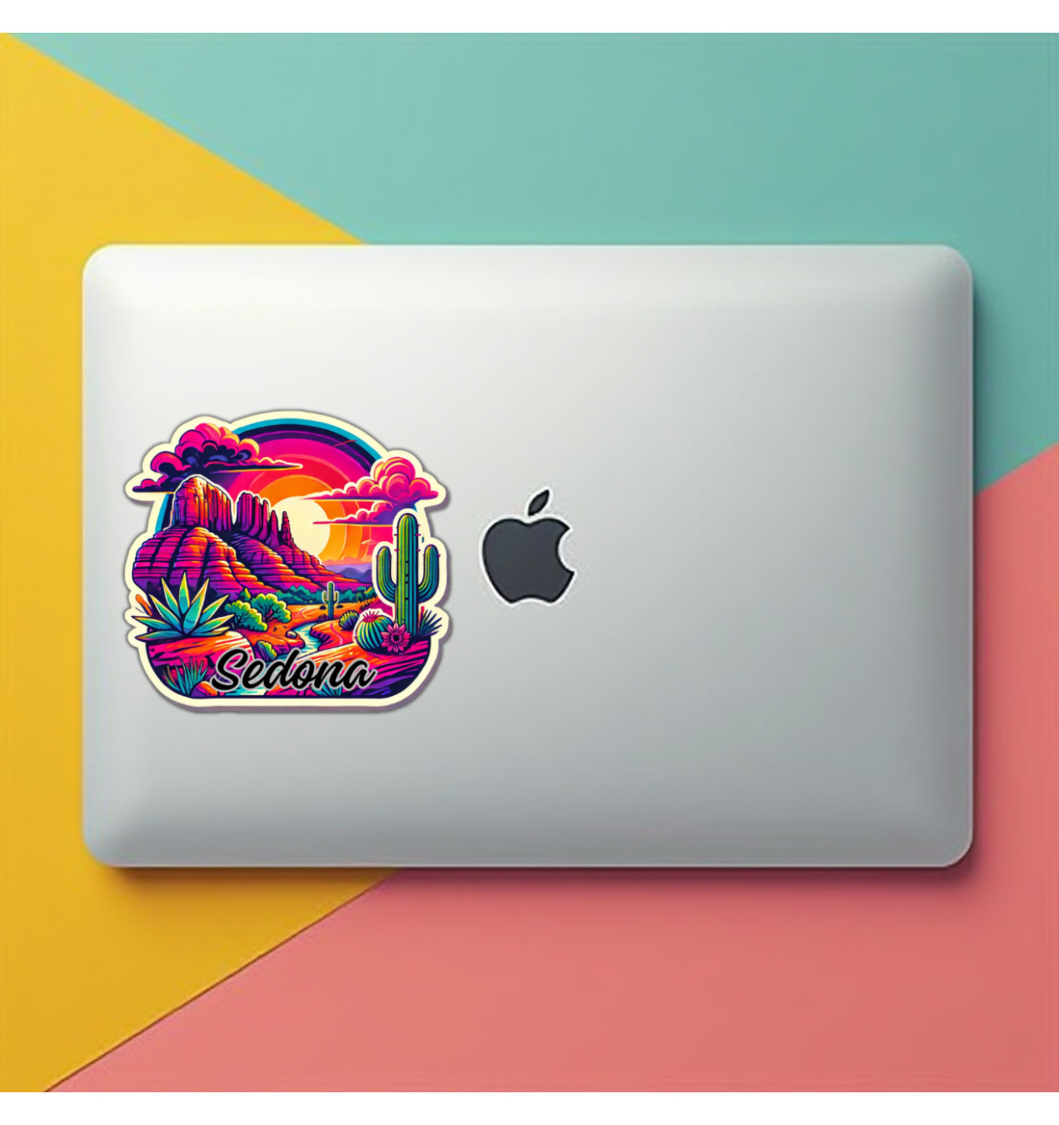Sedona Arizona Fridge Magnet or Laptop Sticker