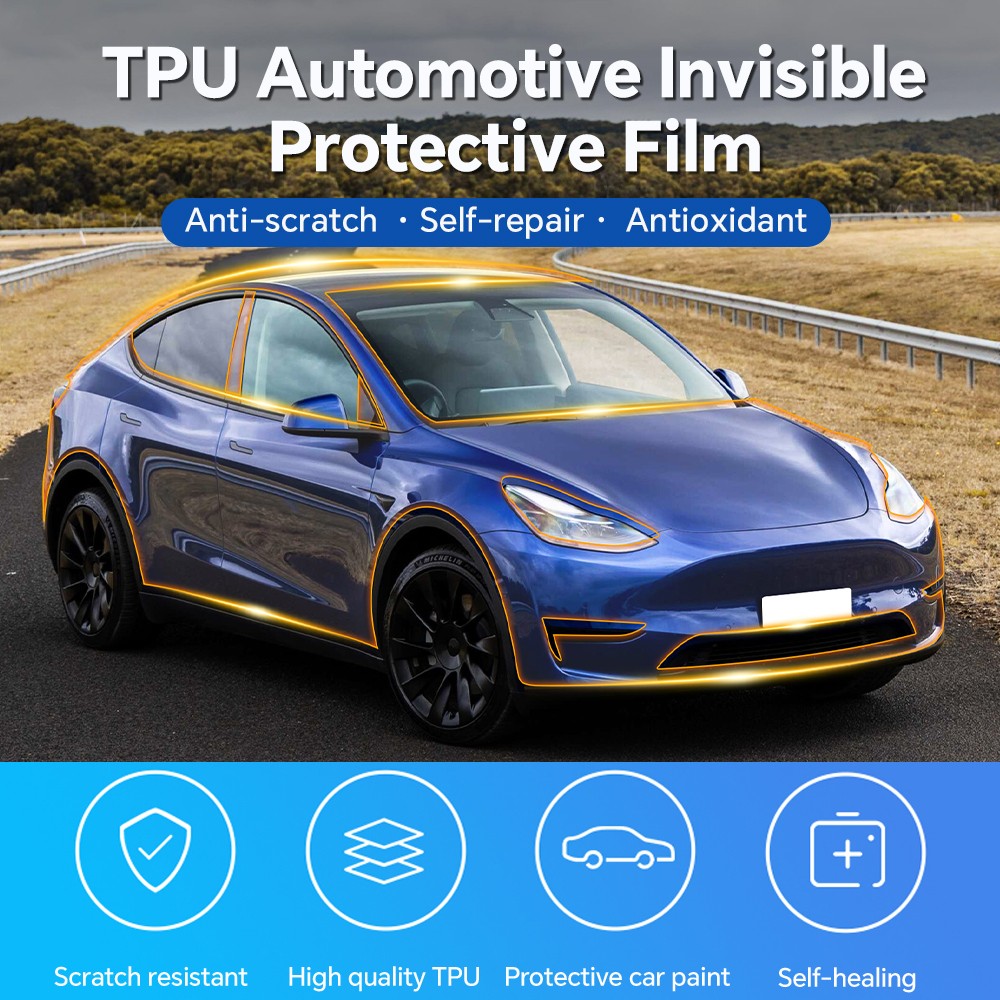 2020-2024 Tesla Model Y PreCut PPF Kit Paint Protection Gloss Clear Film