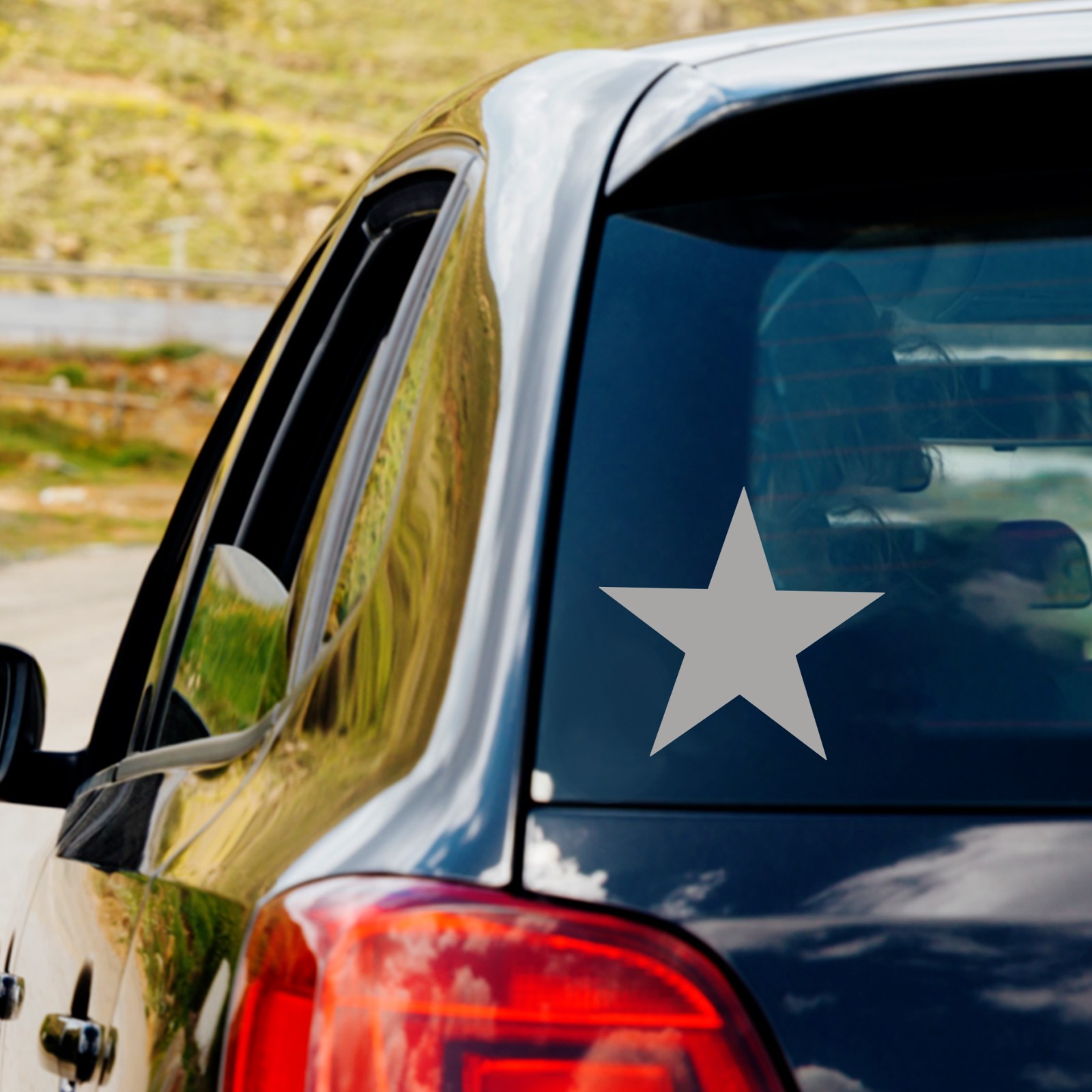 Star 5 point Vinyl Decal Sticker Car Truck Window Laptop Bumper Star shape