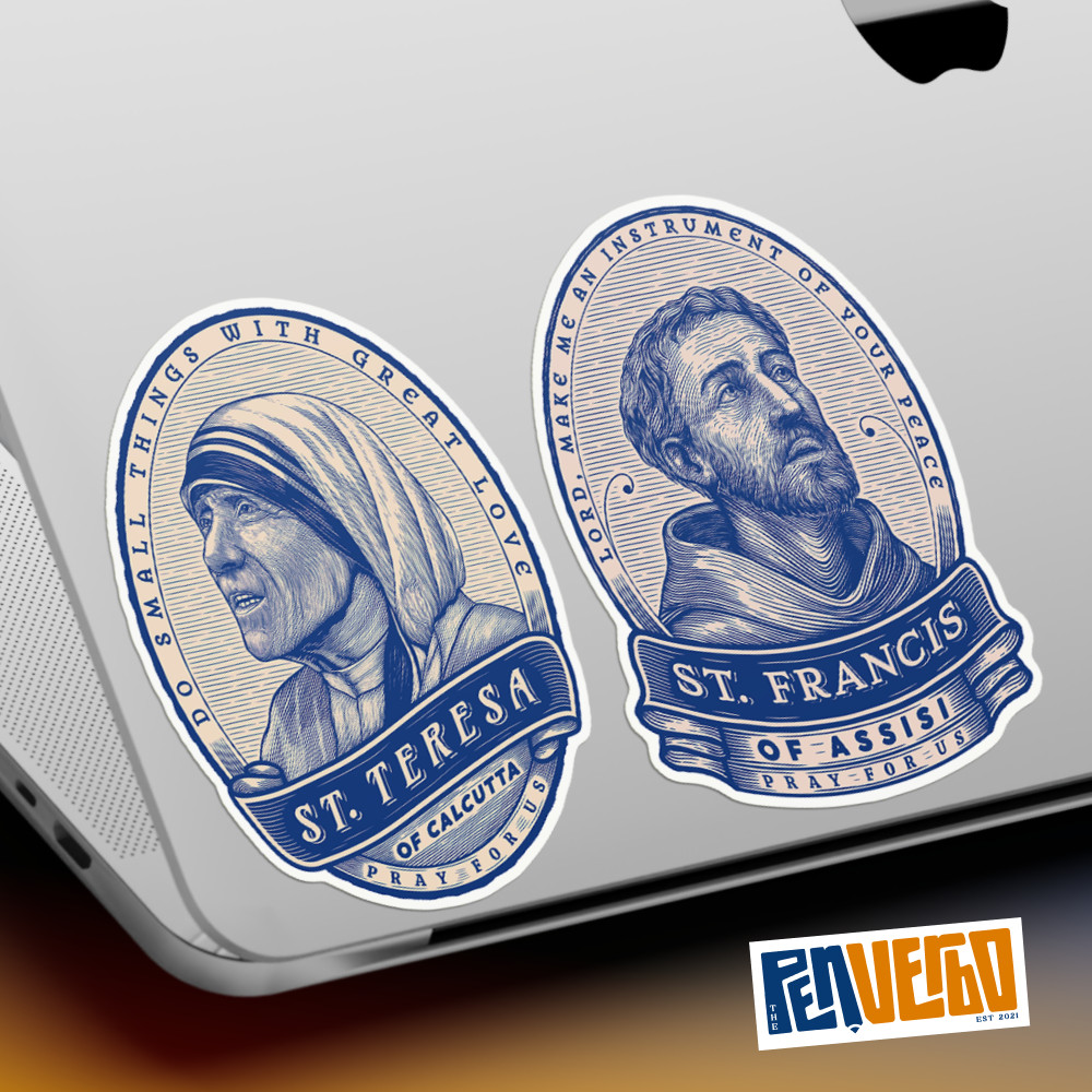 St. Teresa Quote Sticker | Saint Quote | Religious Sticker | SQ442