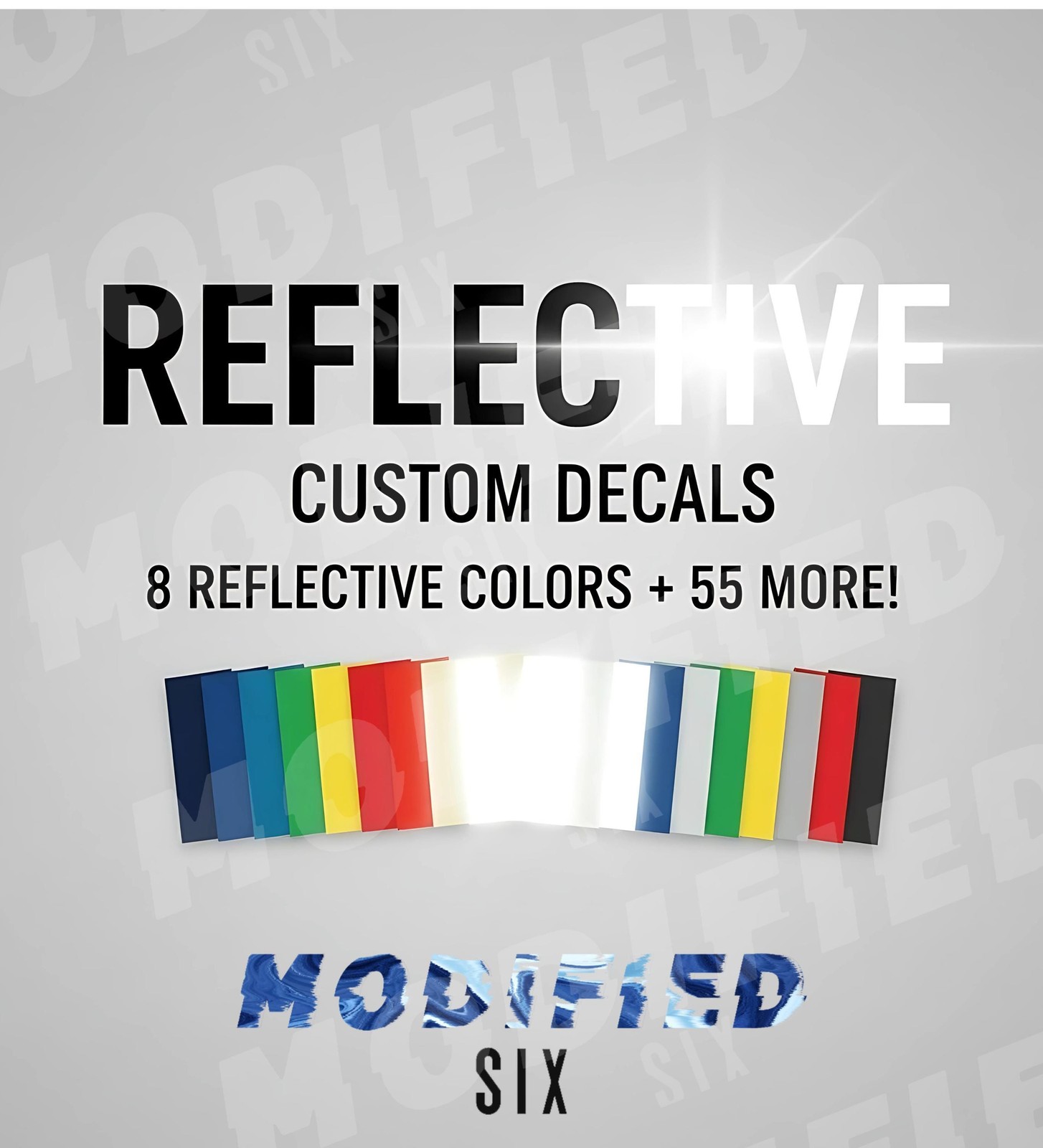 Custom Reflective Windshield Banner Decal Text & Logo | Car Sunstrip 55+ Colors