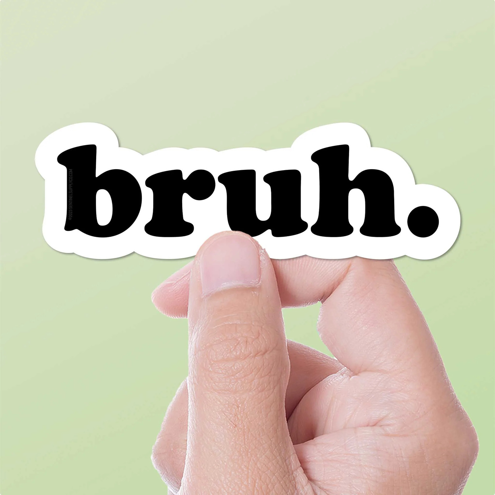 Bruh Sticker