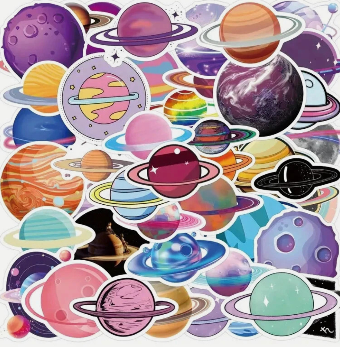 LOT OF 10 PCS random Space Cosmos NASA astronaut planets stars moon celestial