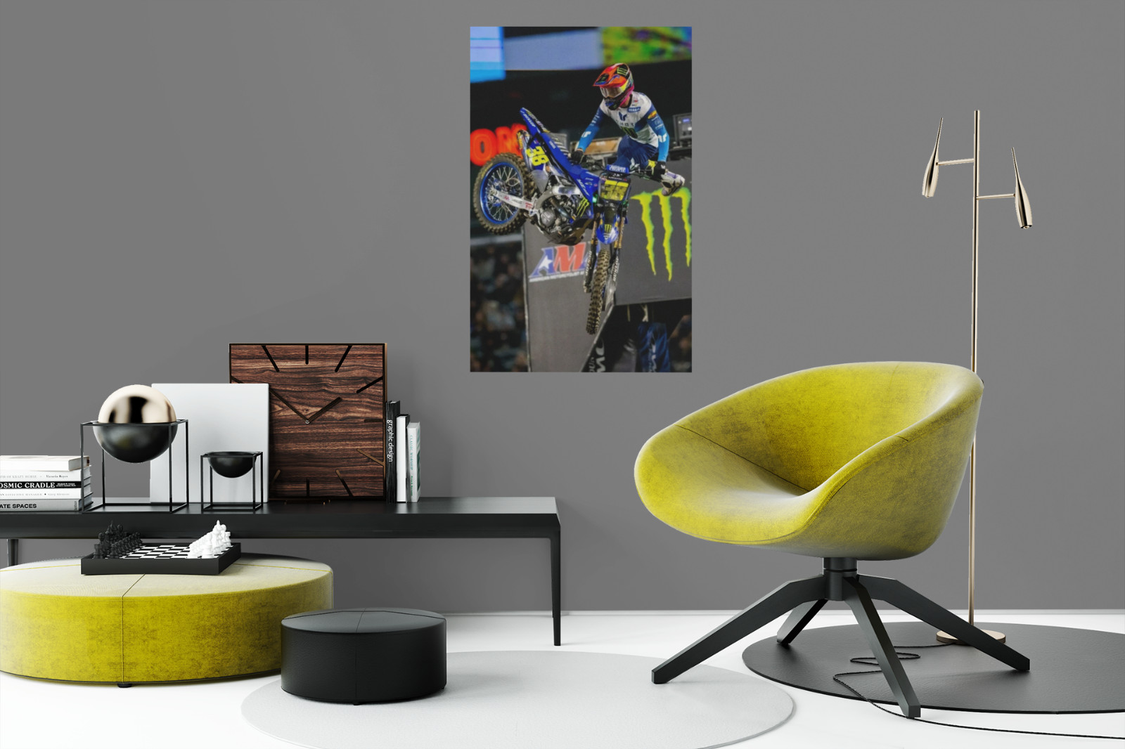 Haiden Deegan Supercros Wall Vinyl Decal Poster Print Removable Adhesive Backing