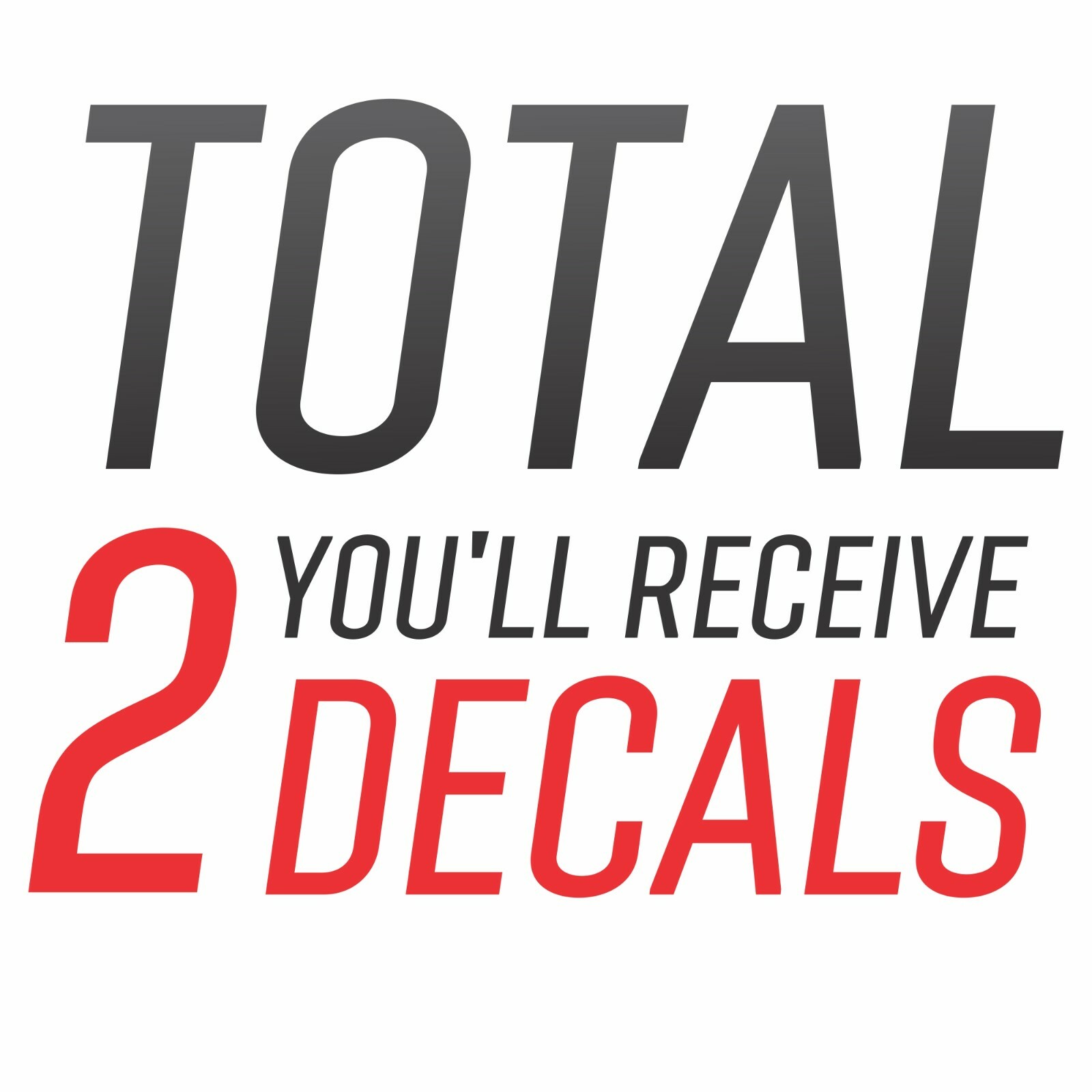 TRD OFF ROAD TOYOTA RACING DEVELOPMENT Truck Decal Set of 2 Clear Vinyl Sticker