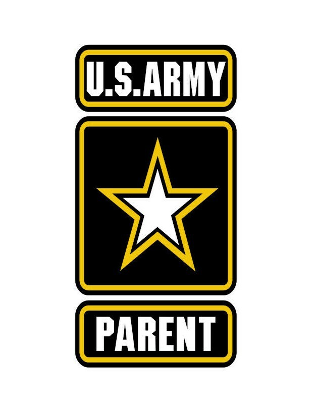 US ARMY PARENT VINYL DECAL STICKER ARMY STRONG