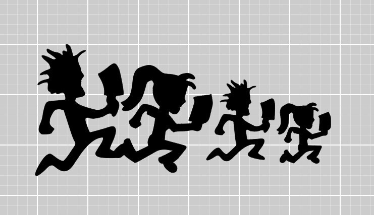 HATCHET FAMILY Insane Clown Posse ICP VINYL DECAL Juggalo girl boy mom dad kids