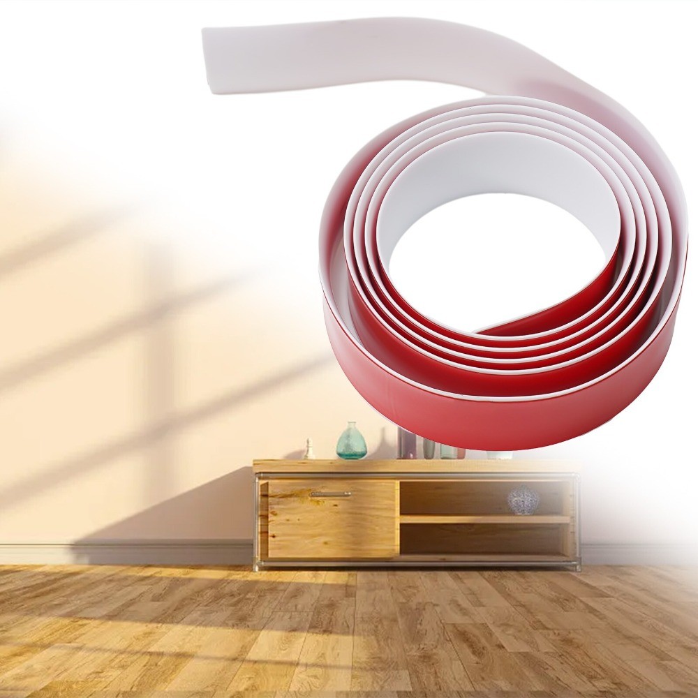 PVC Flat Floor Transition Strip Laminate Floor Edging Strips Door Divider Strips