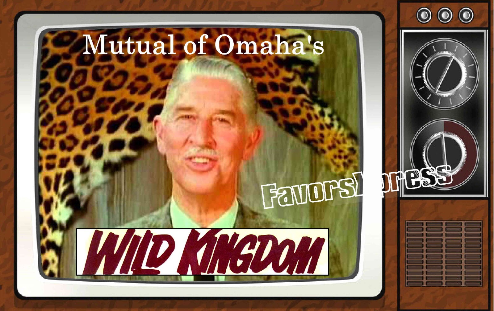 Mutual of Omaha Wild Kingdom Classic TV Show PHOTO MAGNET 4 X 2.5 INCHES