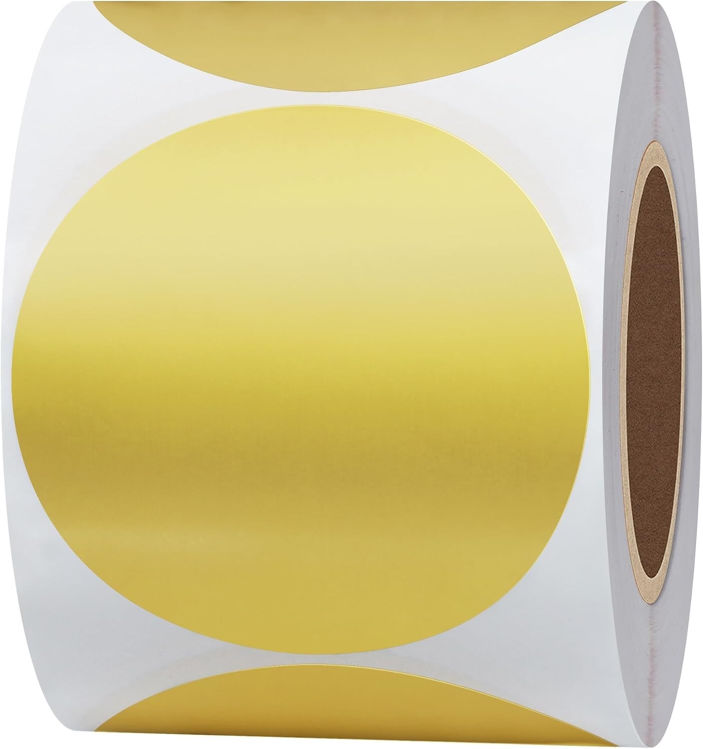 Elegant 2-Inch Matte Gold Labels – 300 Round Color Coding Dots for Organization