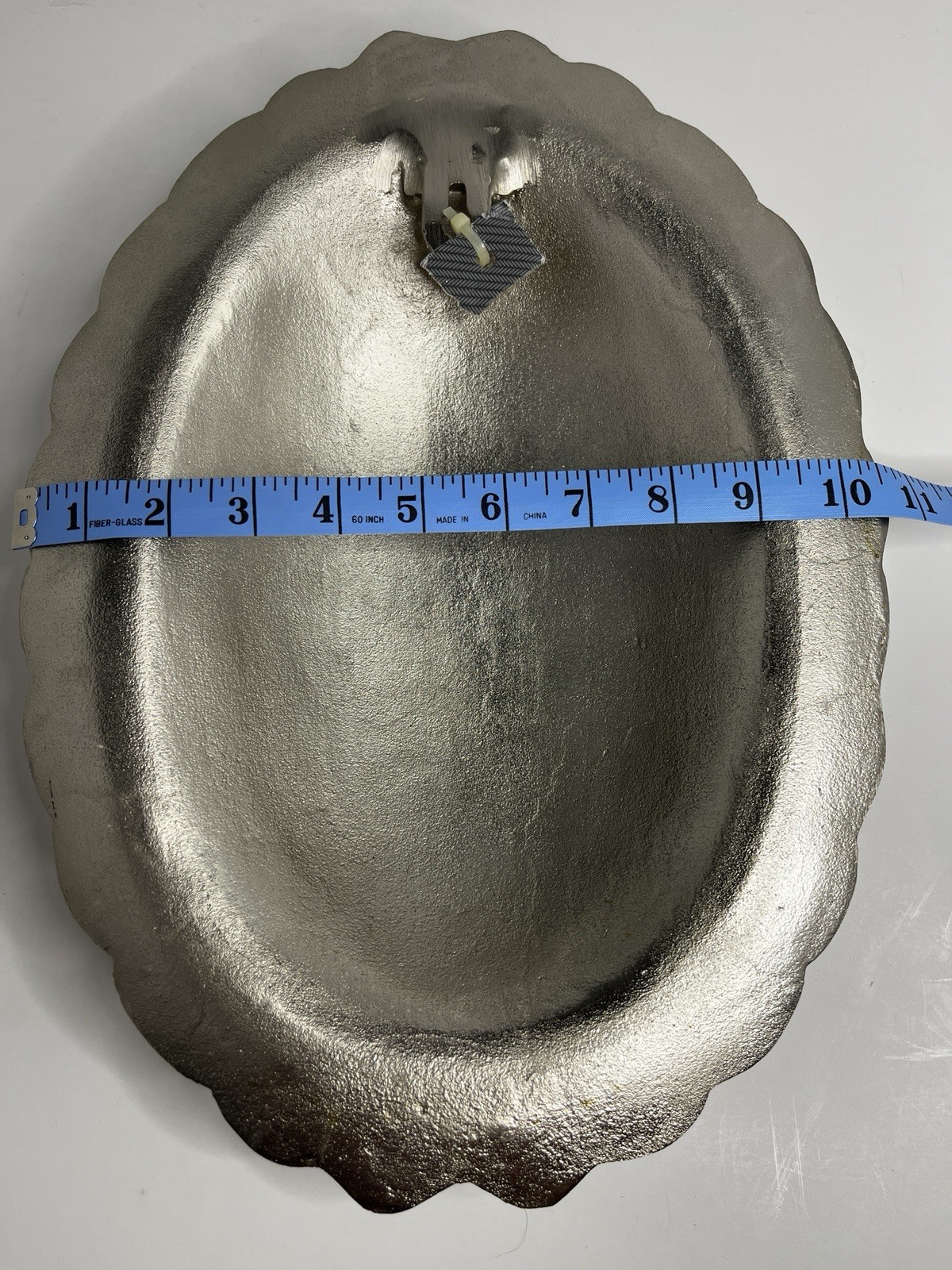 Vintage Shell Wall Decor Silver Toned Heavy Metal 15" Art Tortoise 2 Available