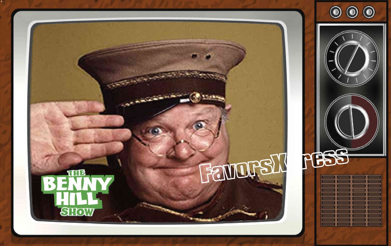 The Benny Hill Show Classic TV Show PHOTO MAGNET 4 X 2.5 INCHES