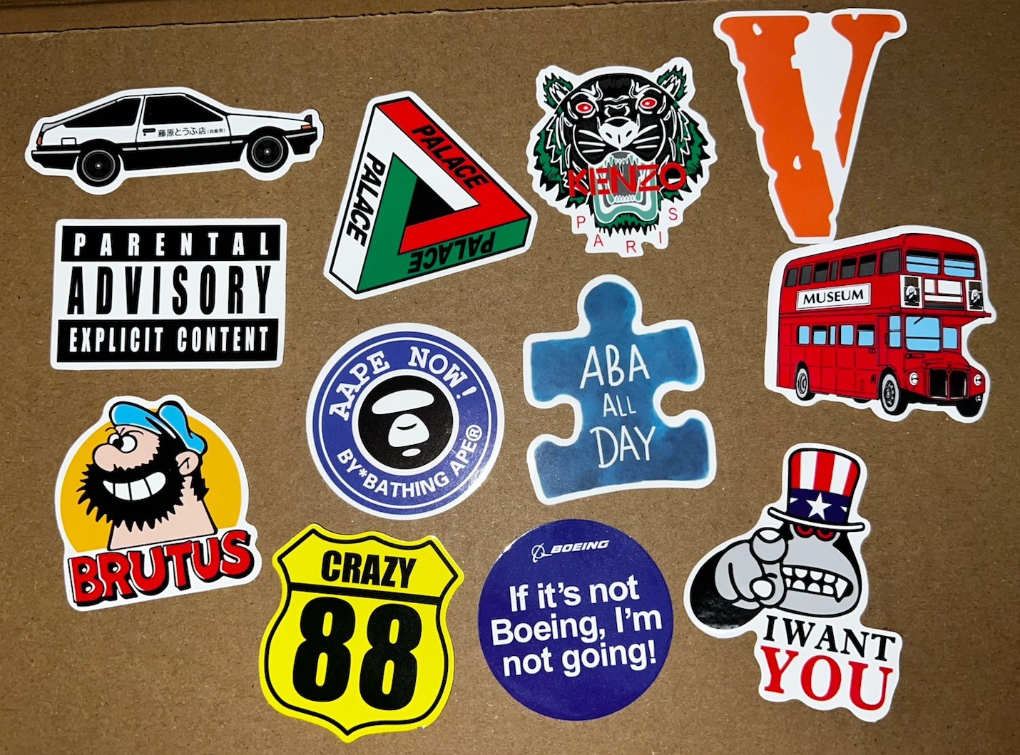 95 Vinyl Stickers – All Stickers Shown In Pictures