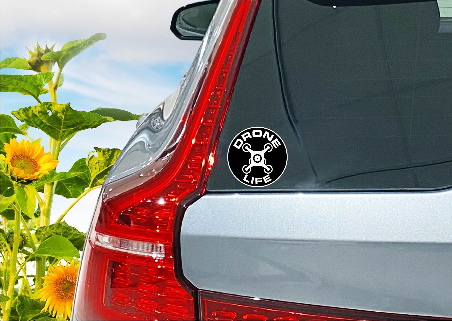 Drone Life Decal Sticker Search Hobby Fly High Remote Pilot Air Nature Love