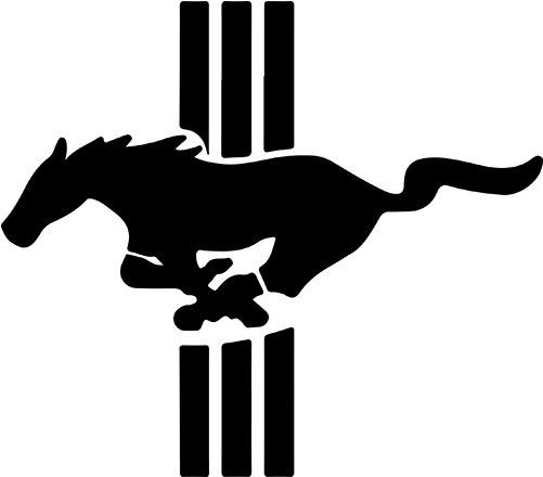 For Ford Logo Mustang Vinyl Die Cut Car Decal Sticker – FREE SHIP!!!!!!