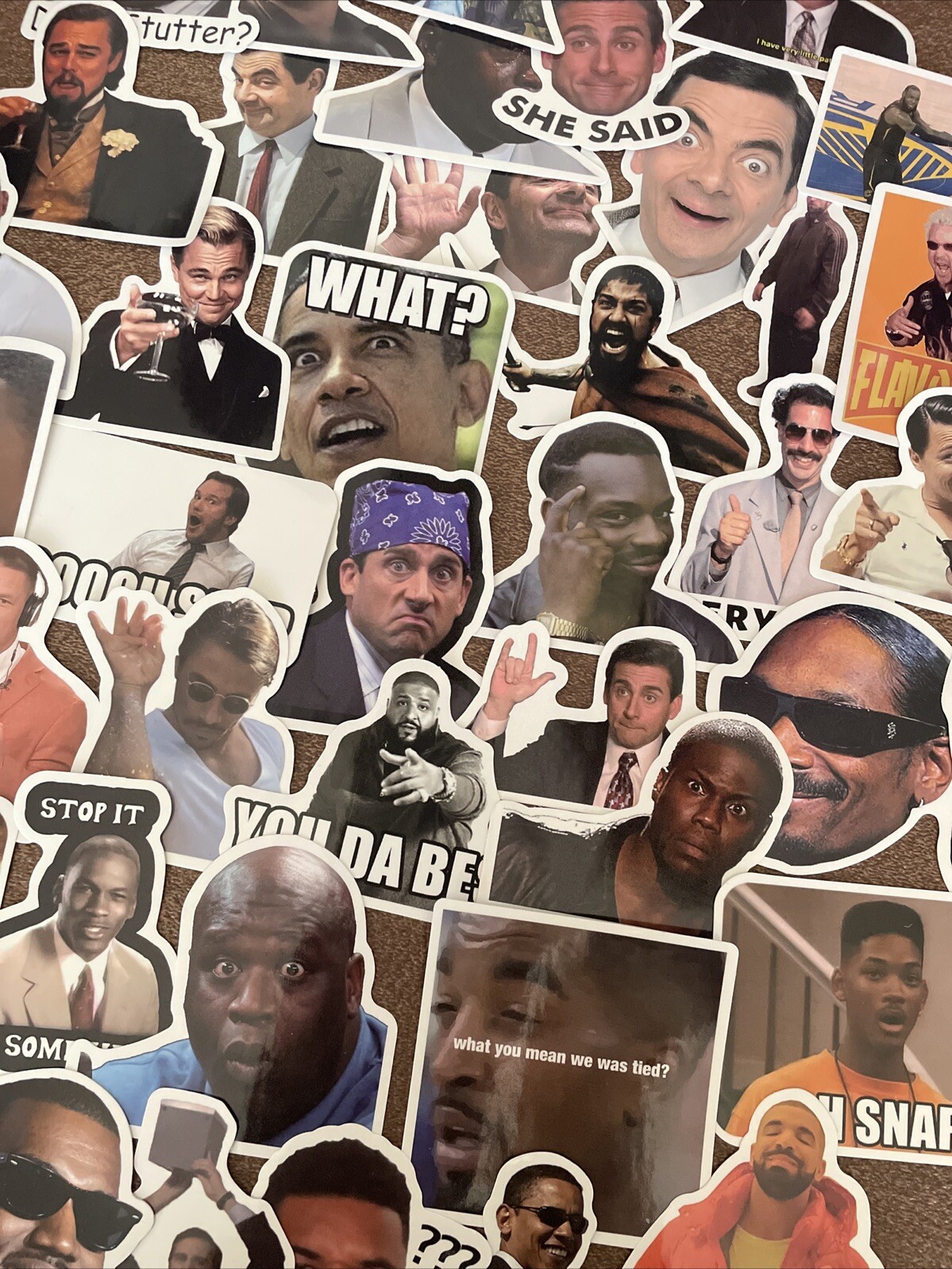 Lon Of 40+ Stockers Celebrity The Office Will Smith Michael Jordan Lebron Faces