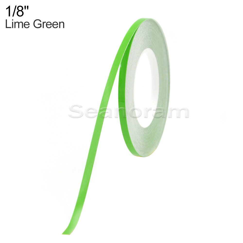 1/8" 3mm Lime Green DIY Home Shop Pinstriping Pin stripe Decal Vinyl Sticker