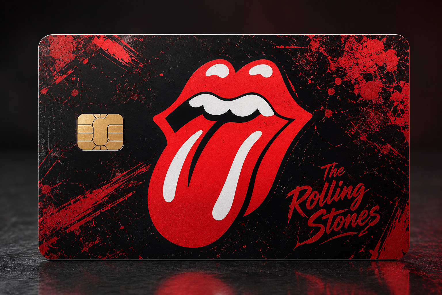 Rolling Stones Credit Card Skin Rock Band Debit Card Vinyl Sticker