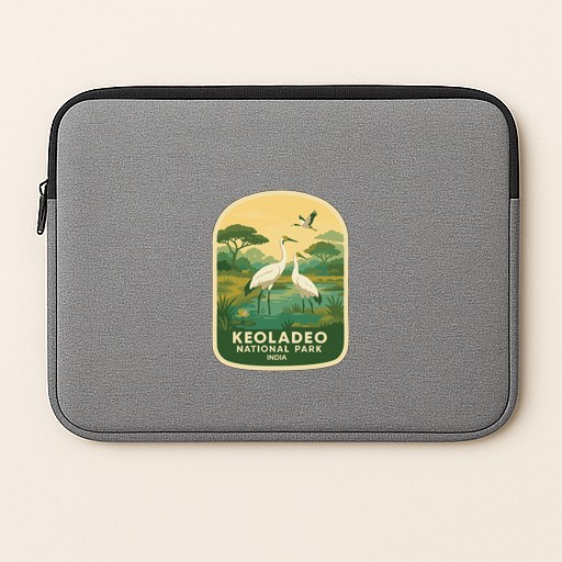 Keoladeo India Iron On Heat Transfer Vinyl HTV Die-Cut World National Parks