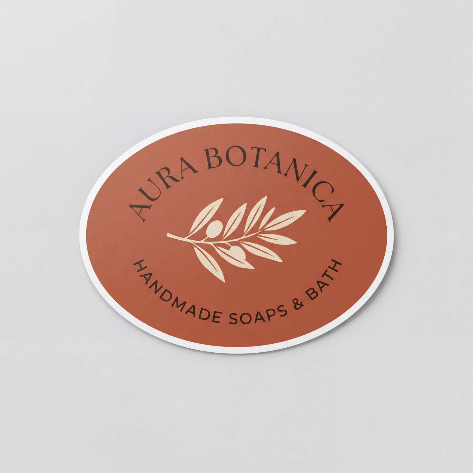 Personalized Logo Stickers Waterproof Vinyl Custom Business Labels 50 Pack