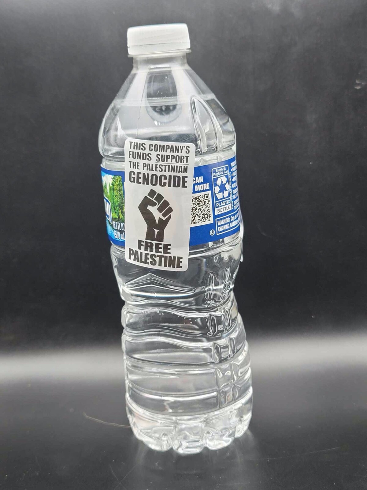 "THIS COMPANY'S FUNDS SUPPORT- BOYCOTT – FREE PALESTINE Stickers 25-500Pack