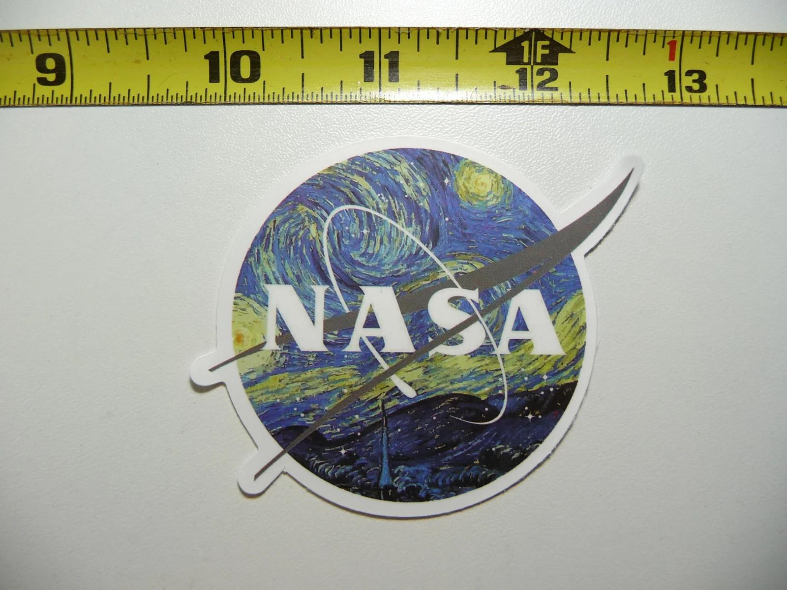 VINCENT VAN GOGH NASA STARRY NIGHT SMALL STICKER DECAL CLASSIC ARTIST PAINTER