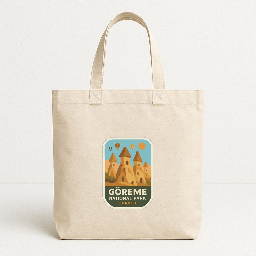 Göreme Turkey Iron On Heat Transfer Vinyl HTV Die-Cut World National Parks