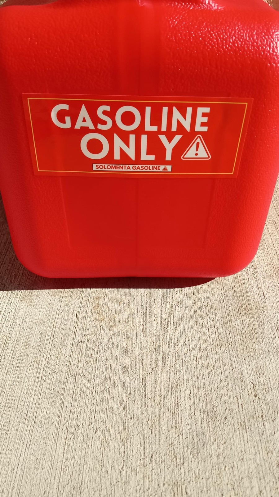 Vinyl Fuel Tank Labels, 20 Pack, 5"x2", Weatherproof, UV Resistant Stickers