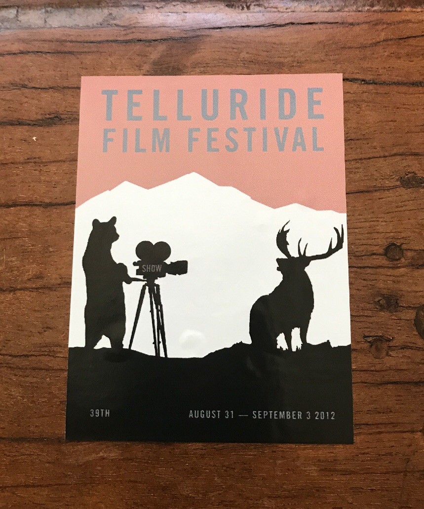 Telluride Film Festival Sticker – Colorado Films Ski Mountains