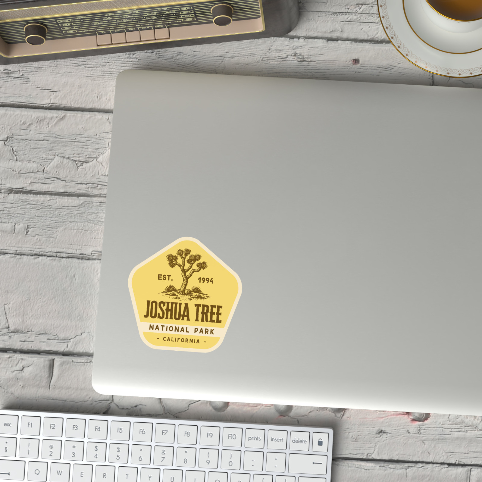 Joshua Tree National Park Sticker Retro California Desert Travel Vinyl Decal