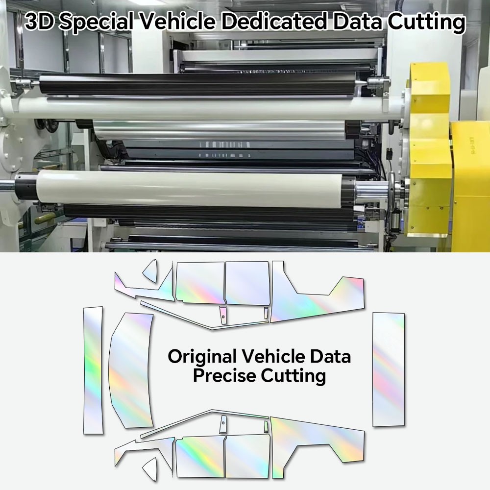 Tesla Cybertruck DIY PPF Paint Protection Color Changing Film Vinyl Film Wrap