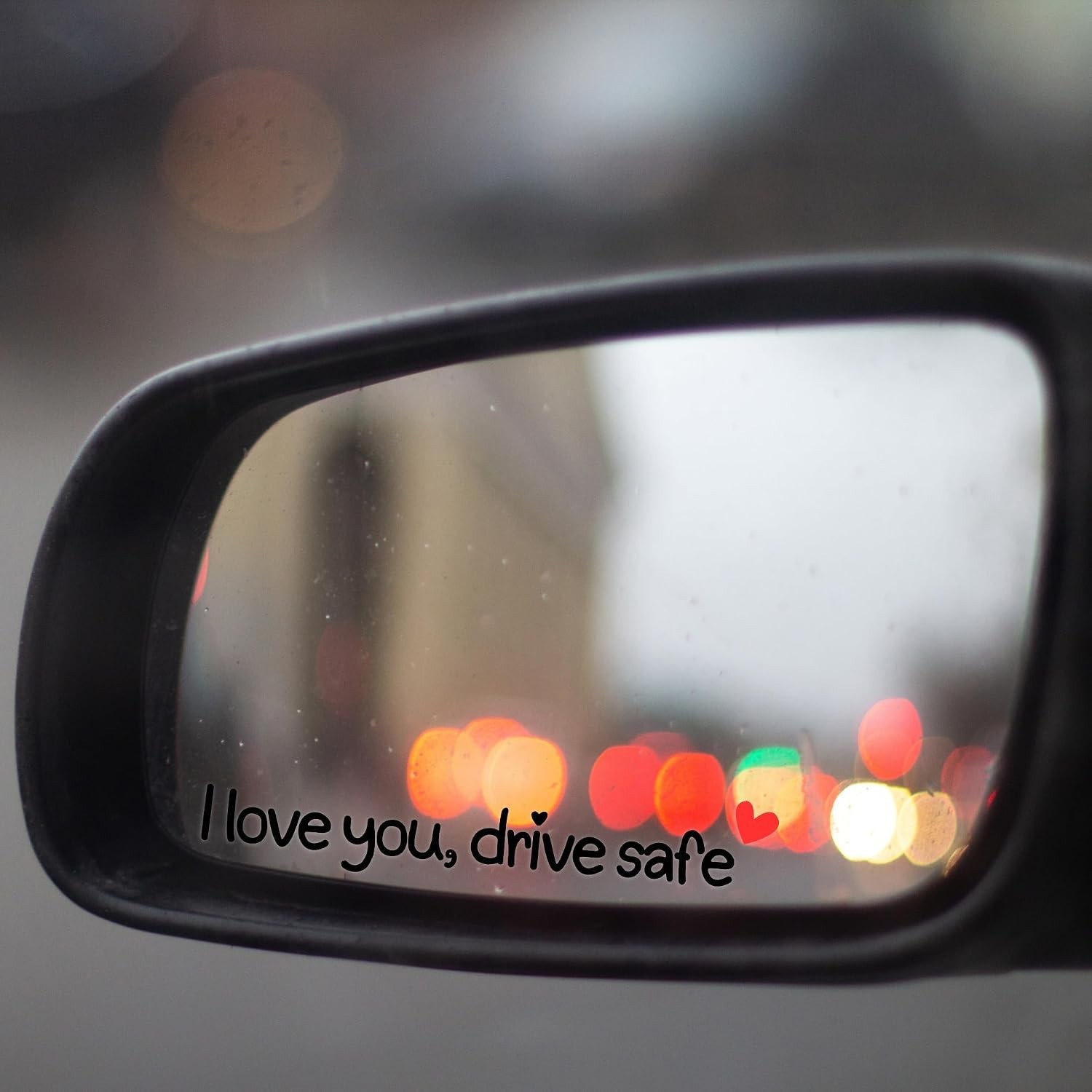 3X I Love You Drive Safe Mirror Sticker, Cute Car Stickers for Womens, Car De…