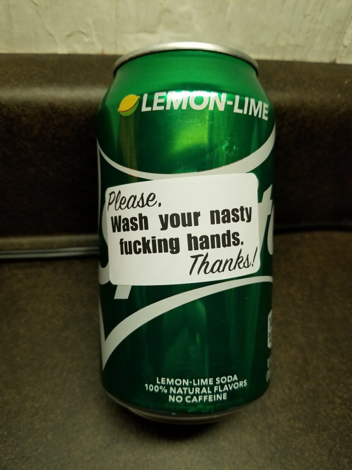 "Please, wash your dirty fu**king hands" 25-500 Pack Labels stickers pandemic
